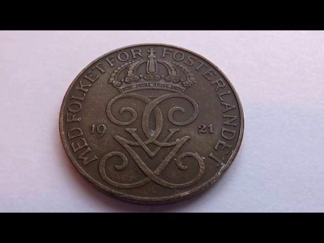 1921 Med Folket For Fosterlandef Coin