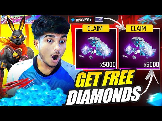 Get Unlimited Free Diamonds  How To Get Free Diamonds in Free Fire Trick || FireEyes Gaming