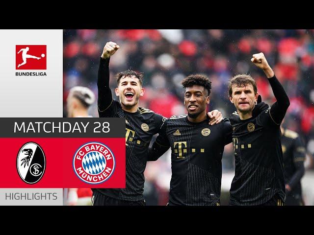 SC Freiburg - FC Bayern München 1-4 | Highlights | Matchday 28 – Bundesliga 2021/22