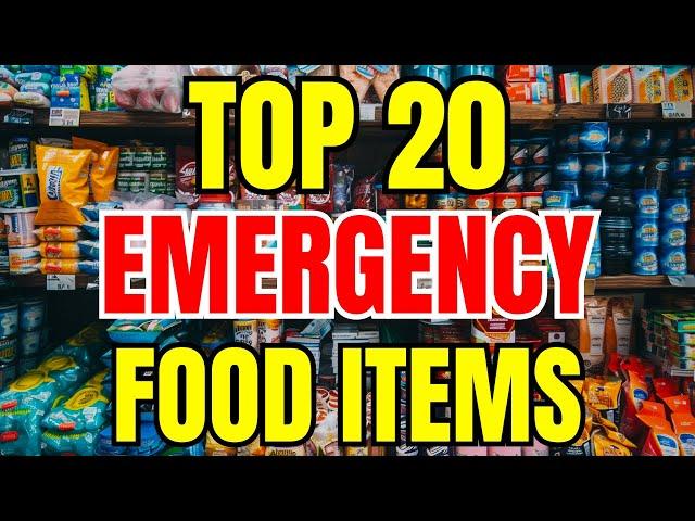 How to Easily Build a 3 week Emergency Food Supply