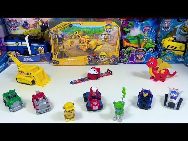 Paw Patrol toys Unboxing Collection Review | Paw Patrol Mighty Dragon Warrior Figure | ASMR