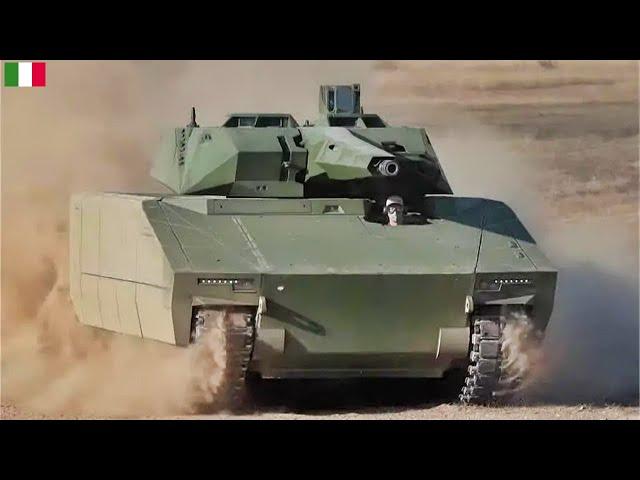 The first LYNX KF41 infantry fighting vehicle (IFV) arrive in Italy