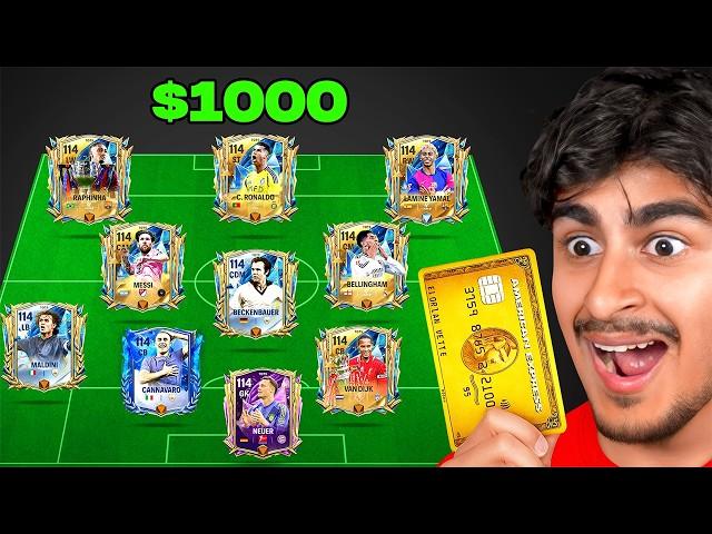 I Spent $1000 Upgrading Subscribers FC Mobile Team