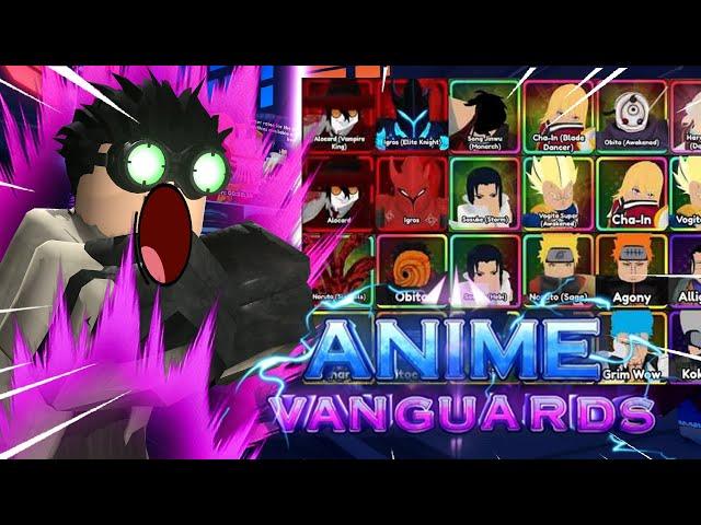 SỞ HỮU UNIT MẠNH NHẤT Trong ANIME VANGUARDS Roblox