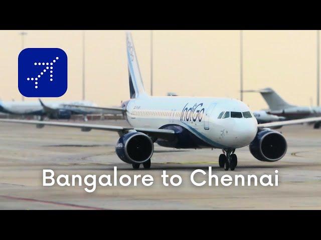 Flying Indigo from Bangalore to Chennai + 080 Lounge Tour at Bangalore Airport!