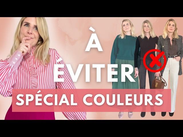 5 ERREURS de Combinaisons de COULEURS à Éviter et Comment les CORRIGER