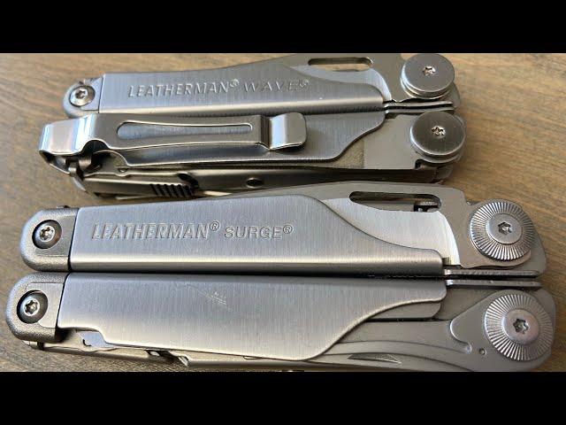 Leatherman SURGE vs WAVE, don't buy one until you WATCH THIS!!!