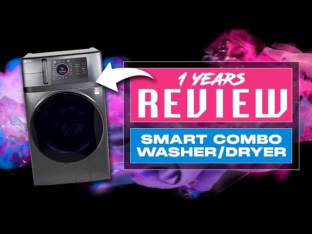  All In One Smart Washer Dryer Combo - GE UltraFast - 1yr Review - No Venting, Gas or 240v