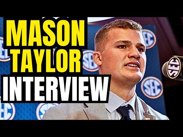 LSU's Mason Taylor INTERVIEW: SEC Media Days