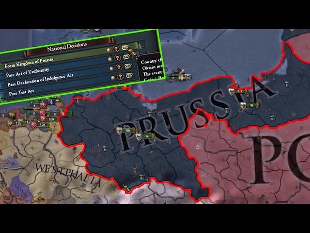 When prussia is formed in multiplayer