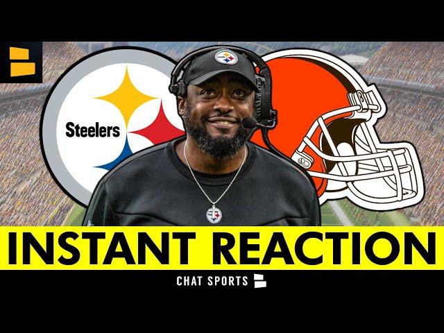 Steelers News: INSTANT REACTION After 27-14 WIN vs. Browns | Steelers Get Some Revenge For Christmas