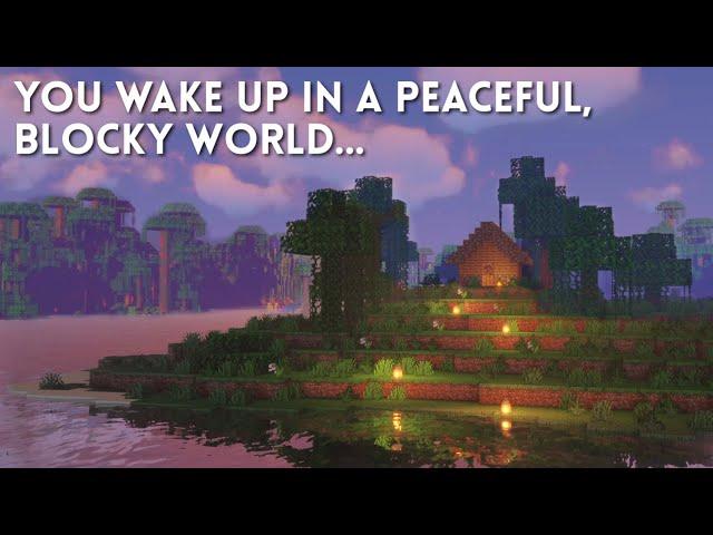 Minecraft Relaxation ASMR ️ Guided Visualization in Peaceful Mode  Ear to Ear Soft Spoken