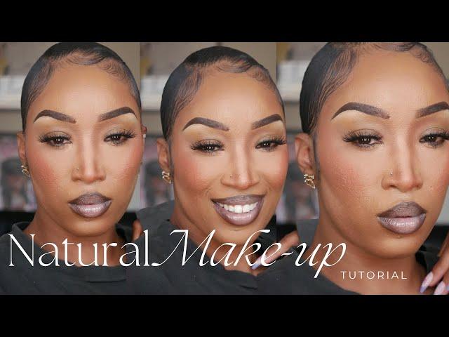 Quick + Easy Makeup Tutorial for Beginners | Dazja Jordan