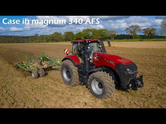 Essai du nouveau Case ih Magnum 340 AFS | Amazone Cenius 6m