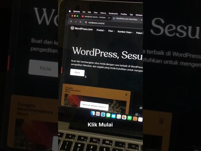 Cara Bikin Website Gratis Wordpress #wordpressdeveloper #tutorialwordpress #shorts
