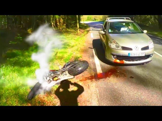 ROAD RAGE & CRAZY Drivers Vs Biker | Motorcycle Mishaps \ MOTO Fails 2018 [Ep #68]