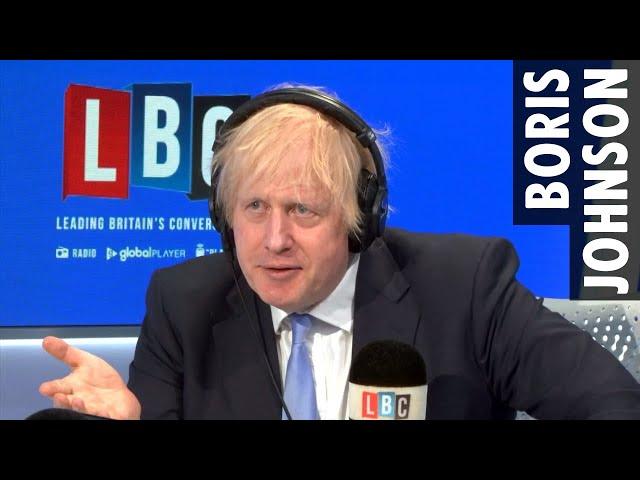 Boris Johnson comments on Extinction Rebellion's upcoming September protests | LBC Radio