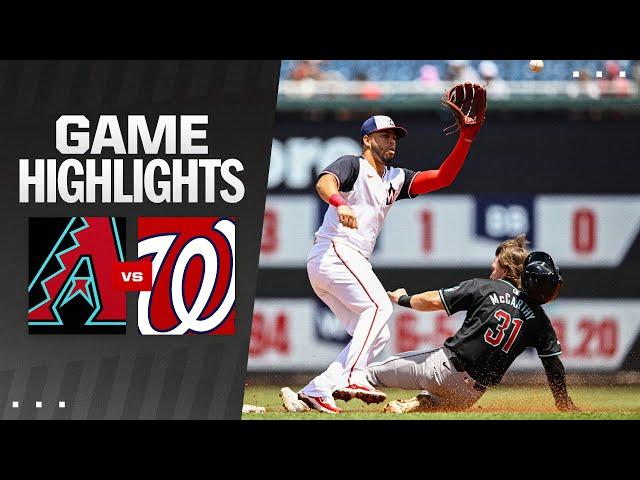 D-backs vs. Nationals Game Highlights (6/20/24) | MLB Highlights