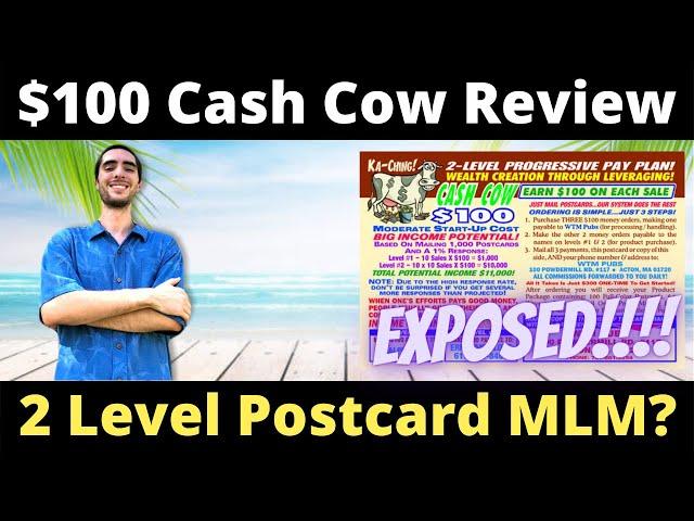 $100 Cash Cow Review | Cash Cow Postcard Program