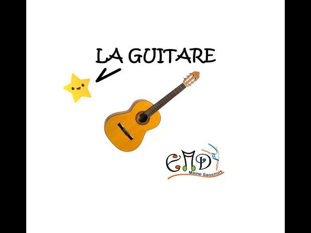 Présentation de la guitare par Marie-Christine