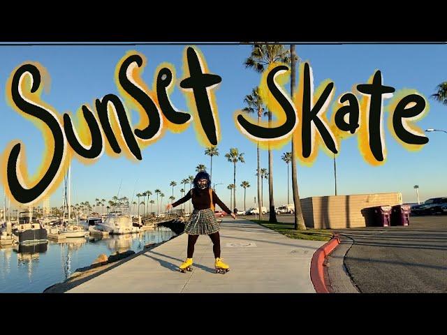 My Favorite Spot in Long Beach: Roller Skate Vlog 