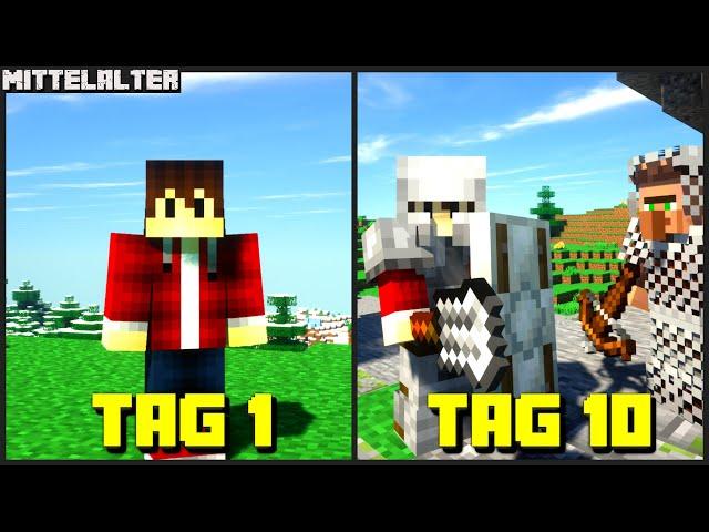 10 Tage Minecraft aber im Mittelalter