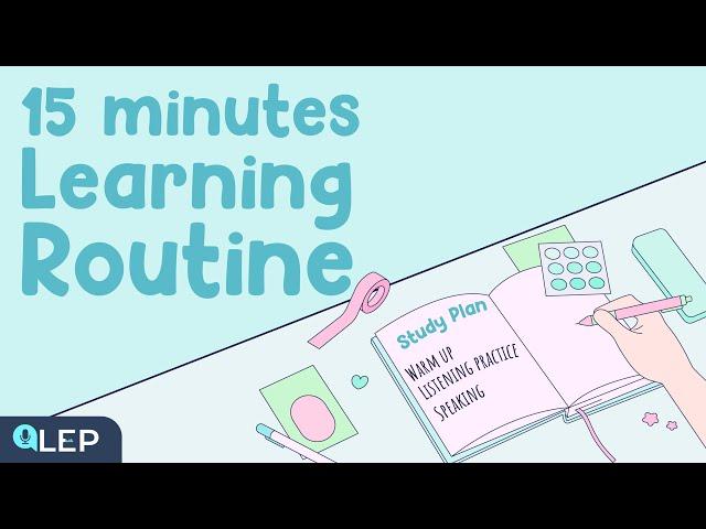 15-Minute Daily English Language Learning Routine | Podcast and Chill | Beginner