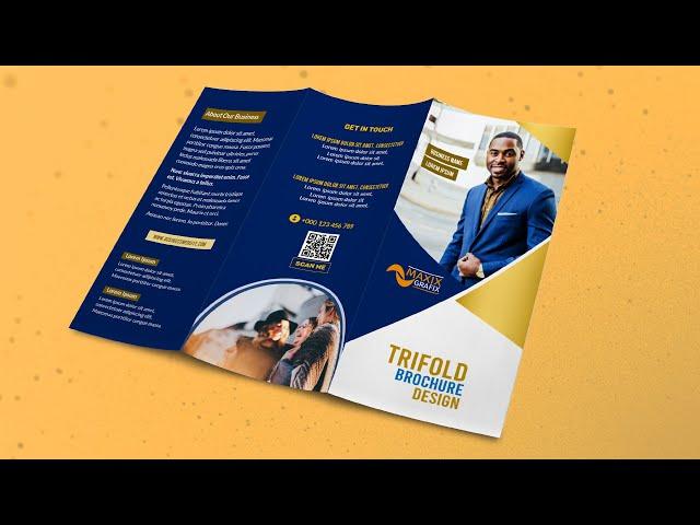 Trifold (3 fold) Brochure design in Microsoft word