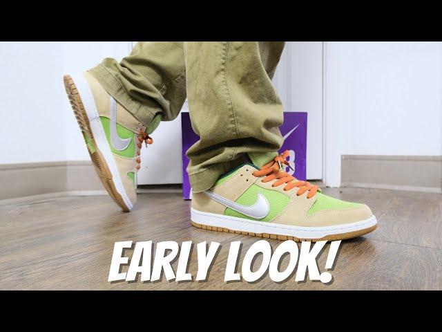 EARLY LOOK Nike SB Dunk Low Escargot On Feet Review