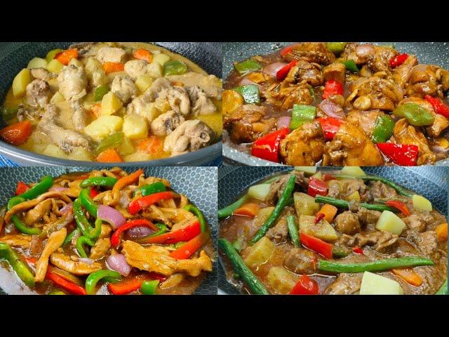 4 Delicious CHICKEN Recipes | Quick and easy to cook |  Lutong Bale