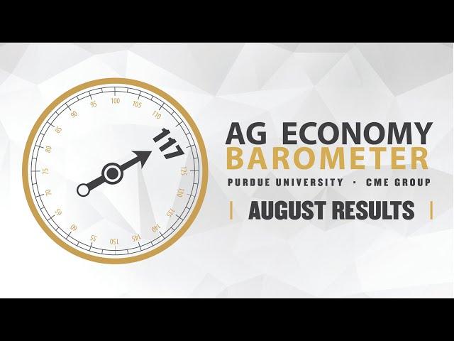 Ag Economy Barometer August 2022 Survey Results