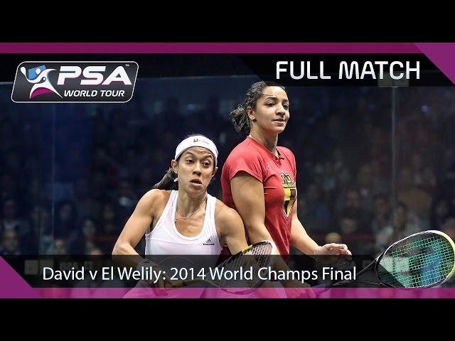 Squash: Full Match -  2014 Women's World Championship Final - David v El Welily