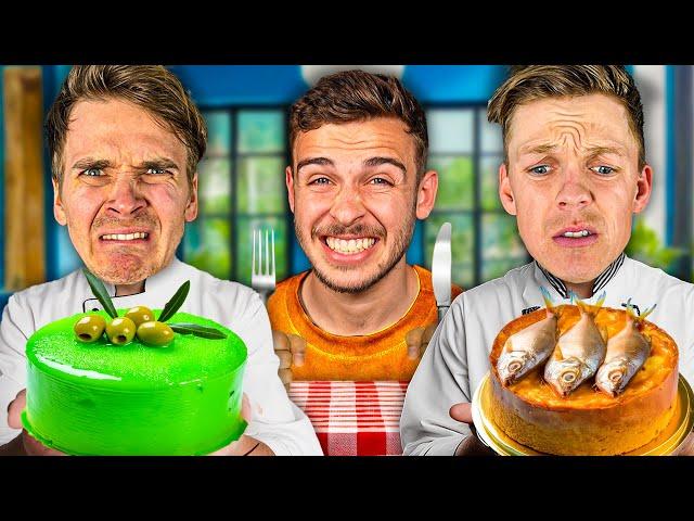 YouTuber Bake Off with the Wrong Ingredients (Joe Sugg vs Caspar Lee)