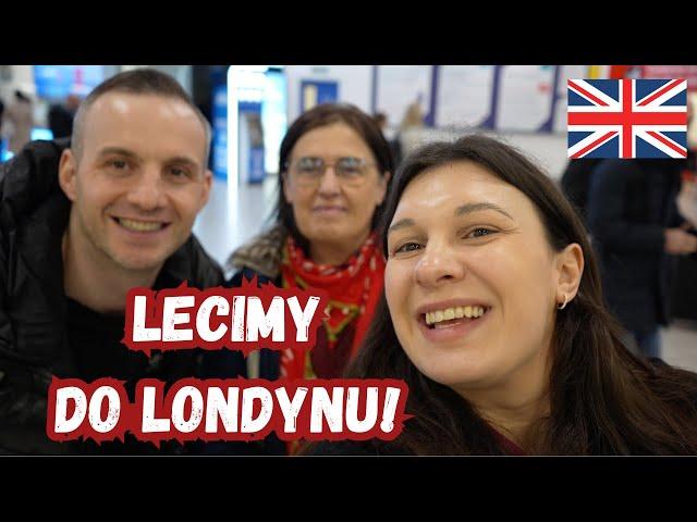 LECIMY DO LONDYNU PIERWSZY RAZ RAZEM! | VLOG