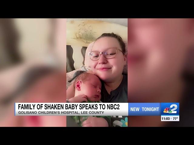 Family speaks out against child abuse after father gives infant shaken baby syndrome