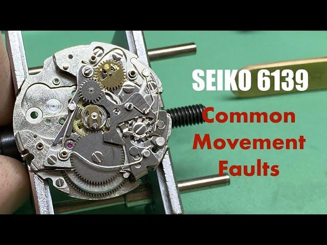 Seiko 6139 Movement Issues Explained