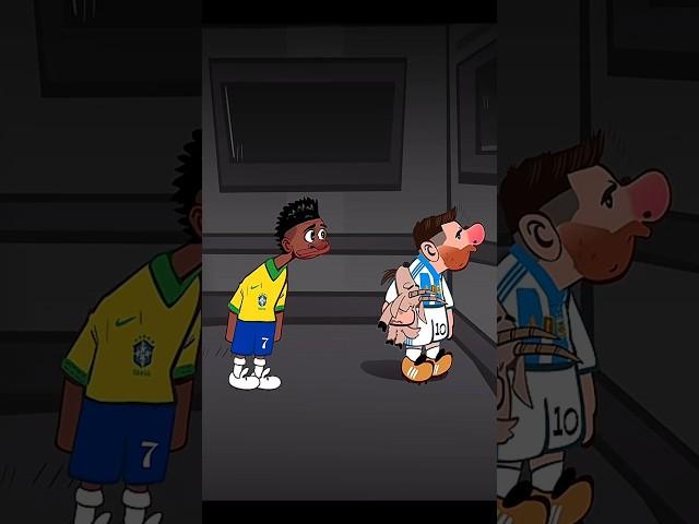 Vini's fears  #vinicius#messi#argantina#football#fyp#viral