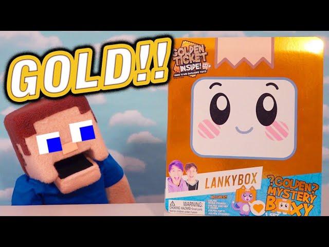 Lankybox GOLD!!!! Golden Ticket Giftbox Unboxing EDITION!!  Series 4!