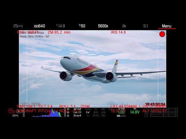 Air Belgium A330neo video shoot – Making of