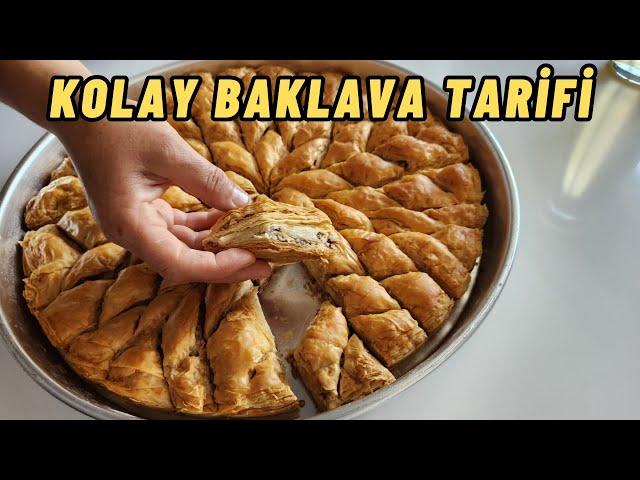 MEŞHUR BAKLAVACI ABİMDEN ÖĞRENDİM5 ER 5 ER AÇ  50 KAT BAKLAVAYI TEK TEK SER KOLAY BAKLAVA TARİFİ️