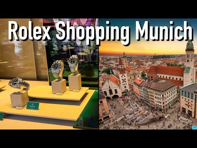 Rolex Watch Shopping in Munich Germany Bucherer & AP House Rolex GMT Master 2 Bruce Wayne