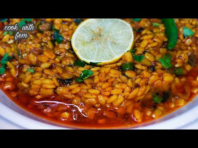 Fry Daal Mash Street Style | Hotel Style Urad Daal Fry  Recipe - Healthy & Tasty By Cook With Fem