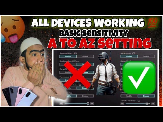 Best PUBG Settings That Make You Pro I PUBG Mobile| kkgamingyt2