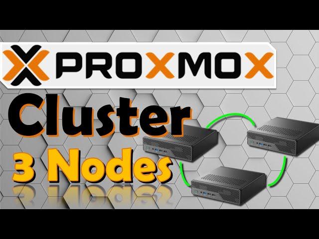 Proxmox CLUSTER. Что это и зачем? Создание кластера из 3 узлов (nodes).