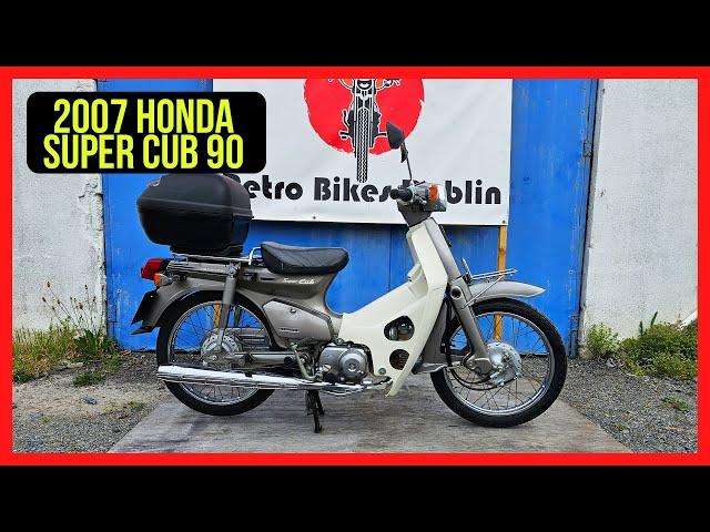 The classic Honda Super Cub 90: A timeless icon