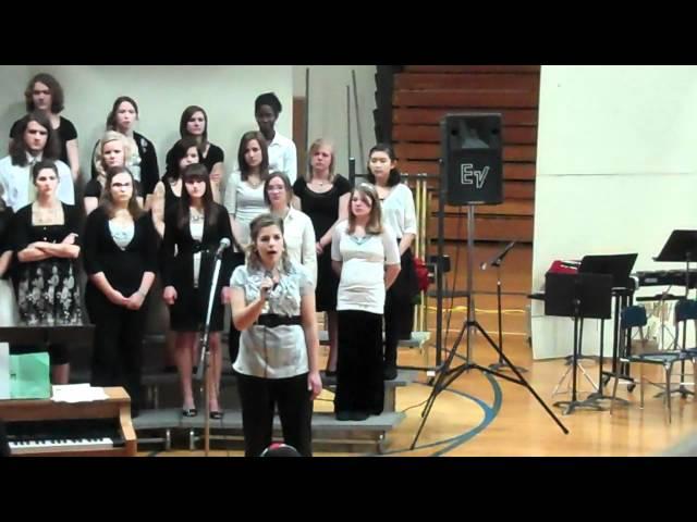 Maria at Christmas concert 12/12/2011
