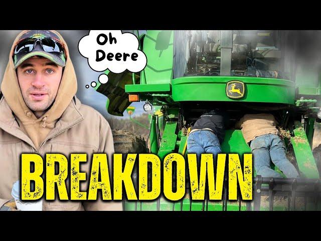 Chaos Again! John Deere 9550 Combine BREAKDOWN! Can We Fix It? Part 1