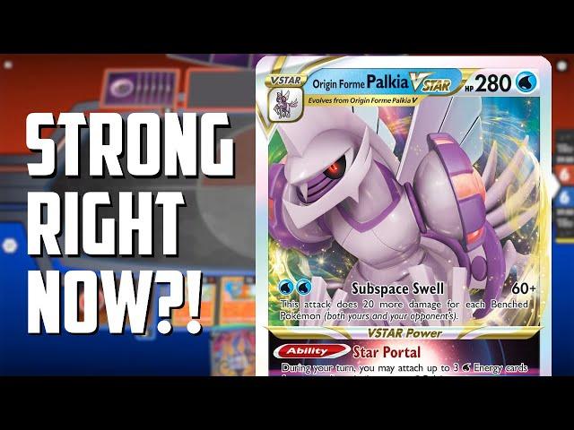 Palkia VSTAR is STRONG RIGHT NOW?! Don't wait for Stellar Crown! - (Pokemon TCG Deck List + Matches)