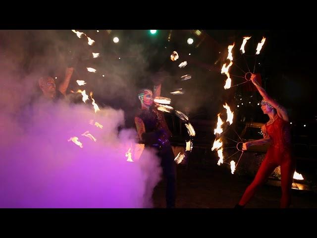 Luminosity Entertainment promo fire show dec 2021