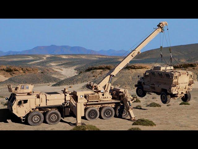 The 10 Most Powerful and Biggest Military Recovery Trucks